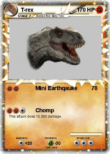 Pokemon T-rex