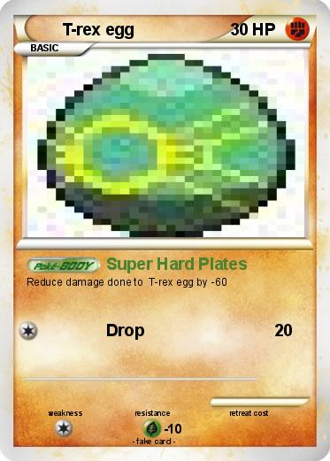 Pokemon T-rex egg