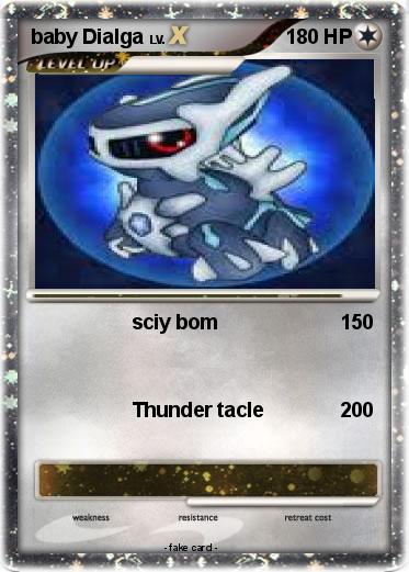Pokemon baby Dialga