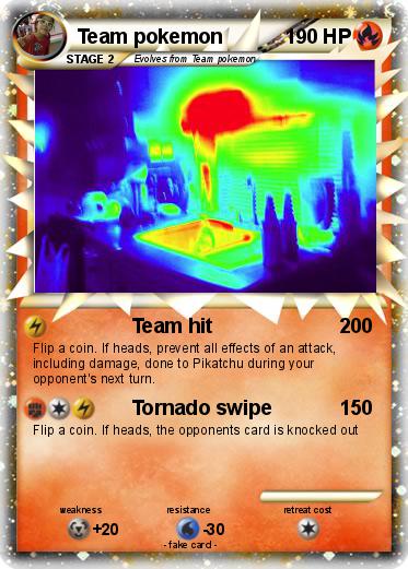 Pokemon Team pokemon