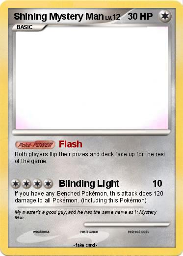 Pokemon Shining Mystery Man