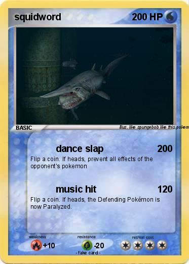 Pokemon squidword