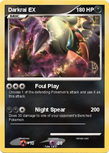 Pokemon Darkrai EX