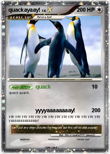 Pokemon quackayaay!