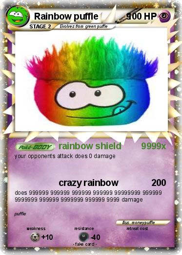 Pokemon Rainbow puffle           9