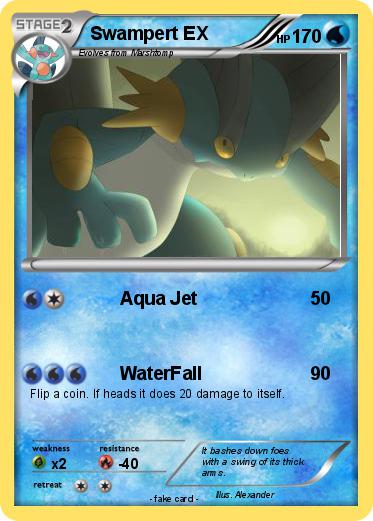 Pokemon Swampert EX