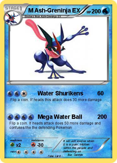 Pokemon M Ash-Greninja EX