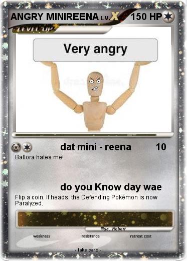 Pokemon ANGRY MINIREENA