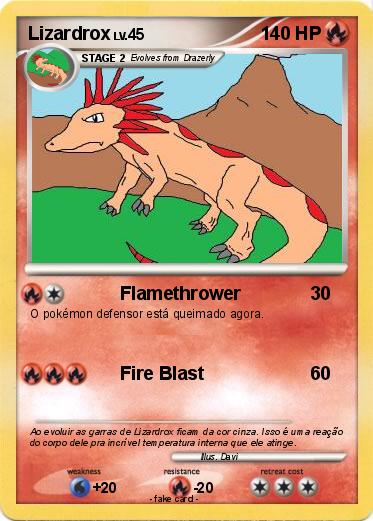 Pokemon Lizardrox