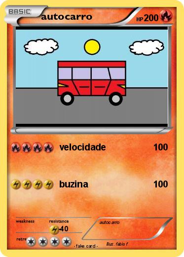 Pokemon autocarro