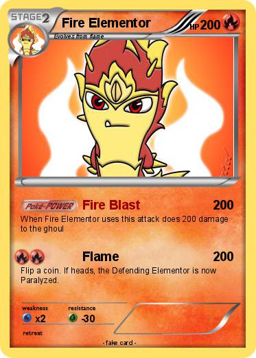 Pokemon Fire Elementor