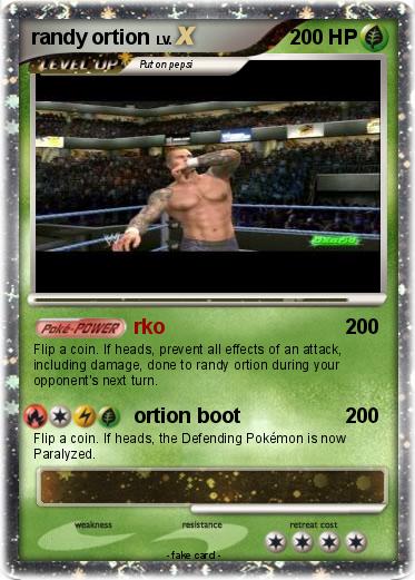 Pokemon randy ortion