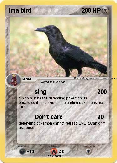 Pokemon ima bird