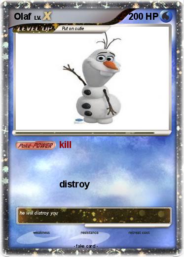 Pokemon Olaf