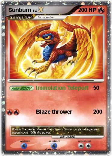 Pokemon Sunburn