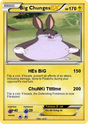 Pokemon Big Chunges