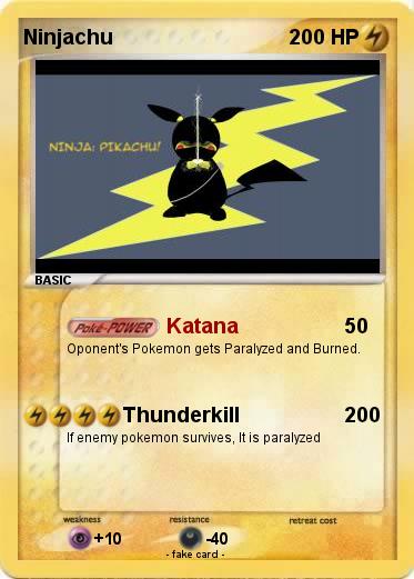 Pokemon Ninjachu