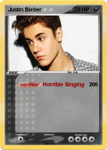 Pokemon Justin Bieber