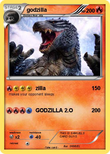Pokemon godzilla