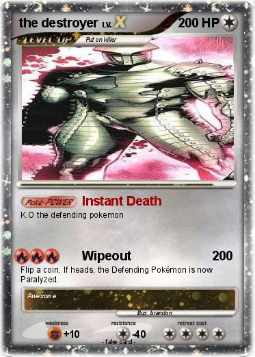 Pokemon the destroyer