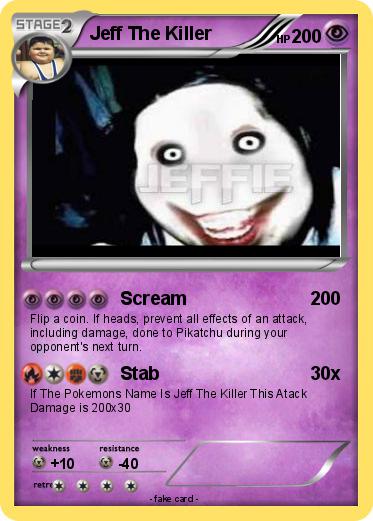 Pokemon Jeff The Killer
