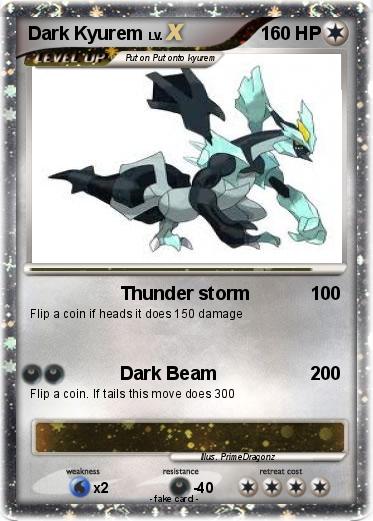 Pokemon Dark Kyurem