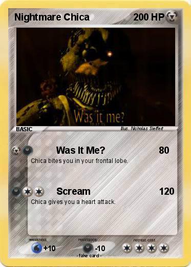 Pokemon Nightmare Chica