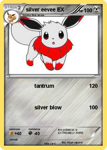 Pokemon silver eevee EX