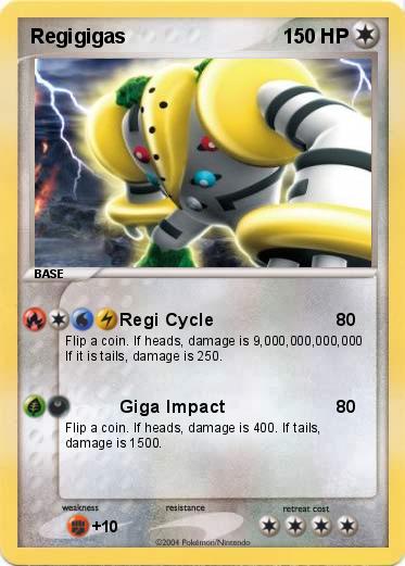 Pokemon Regigigas