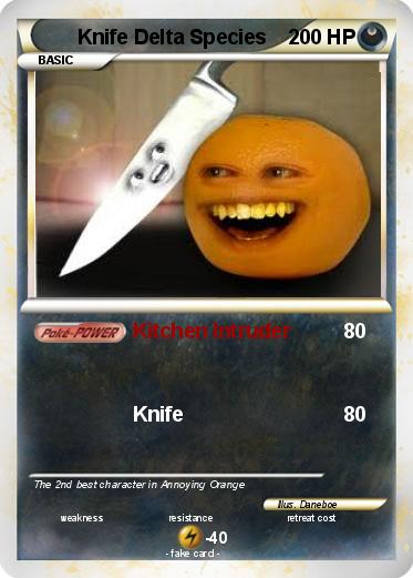 Pokemon Knife Delta Species