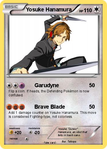 Pokemon Yosuke Hanamura