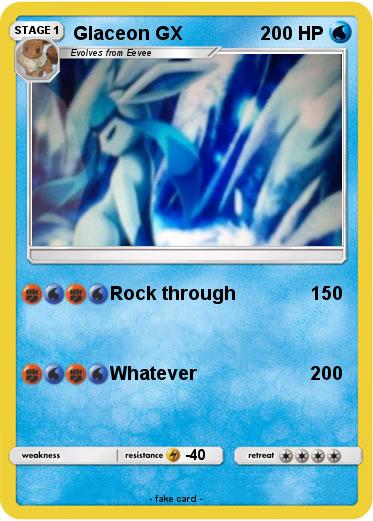 Pokemon Glaceon GX