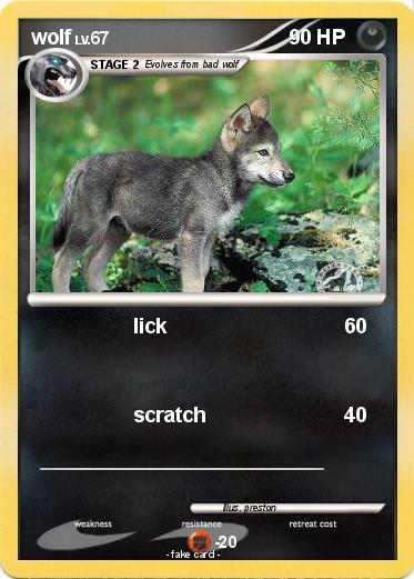 Pokemon wolf