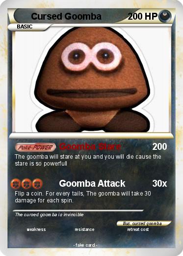 Pokemon Cursed Goomba