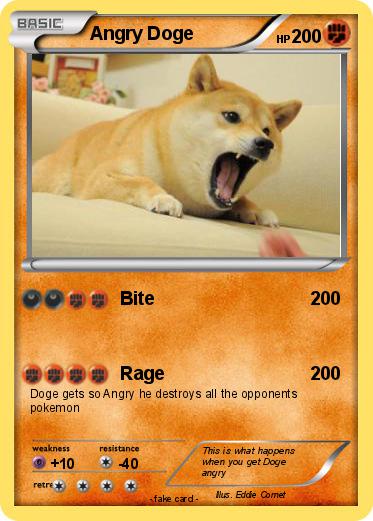 Pokemon Angry Doge