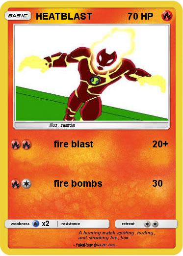 Pokemon HEATBLAST