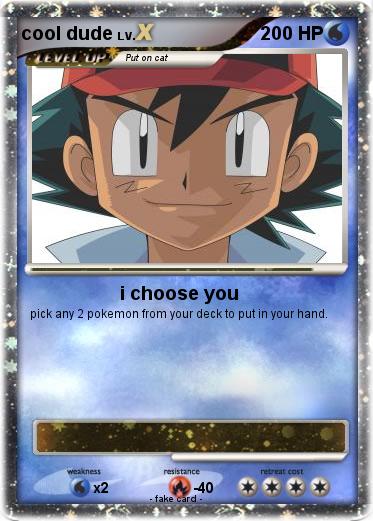 Pokemon cool dude