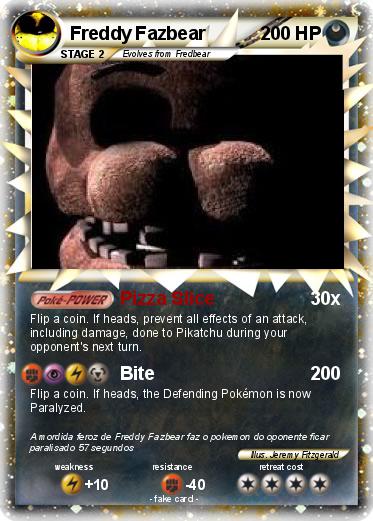 Pokemon Freddy Fazbear