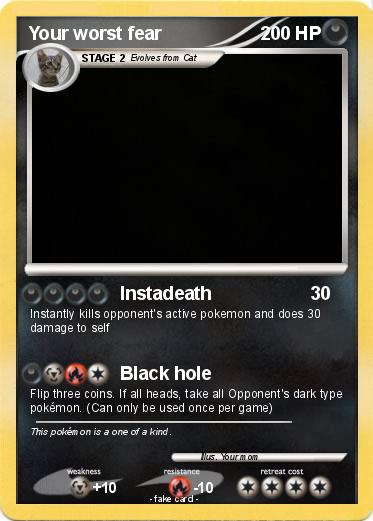 Pokemon Your worst fear