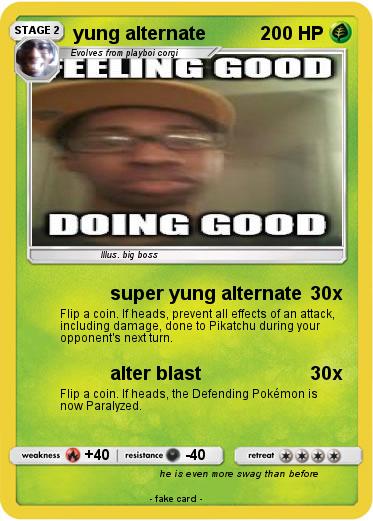 Pokemon yung alternate
