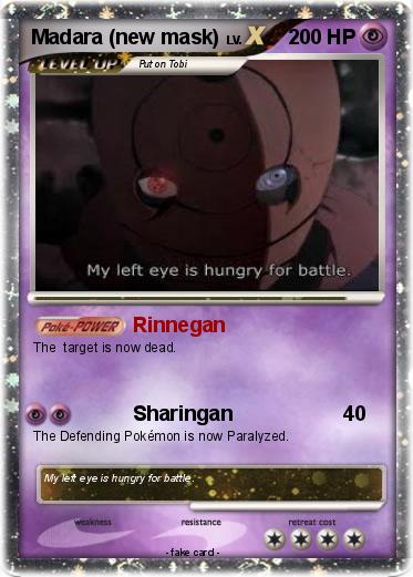 Pokemon Madara (new mask)