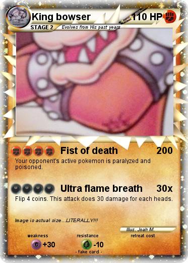 Pokemon King bowser