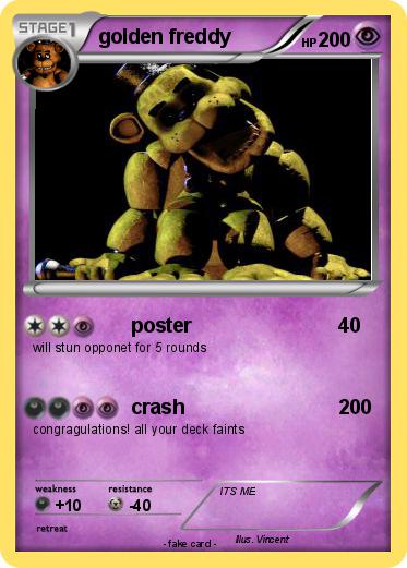 Pokemon golden freddy