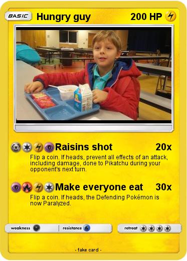 Pokemon Hungry guy
