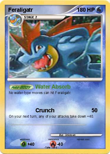 Pokemon Feraligatr