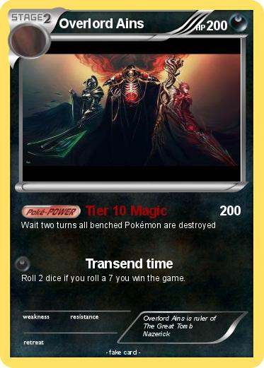 Pokemon Overlord Ains