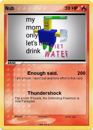 Pokemon Nub