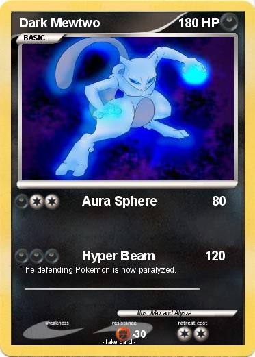 Pokemon Dark Mewtwo