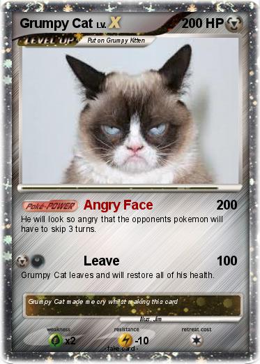 Pokemon Grumpy Cat