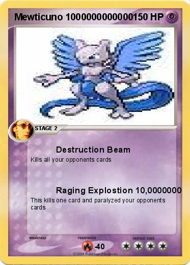Pokemon Mewticuno 1000000000000